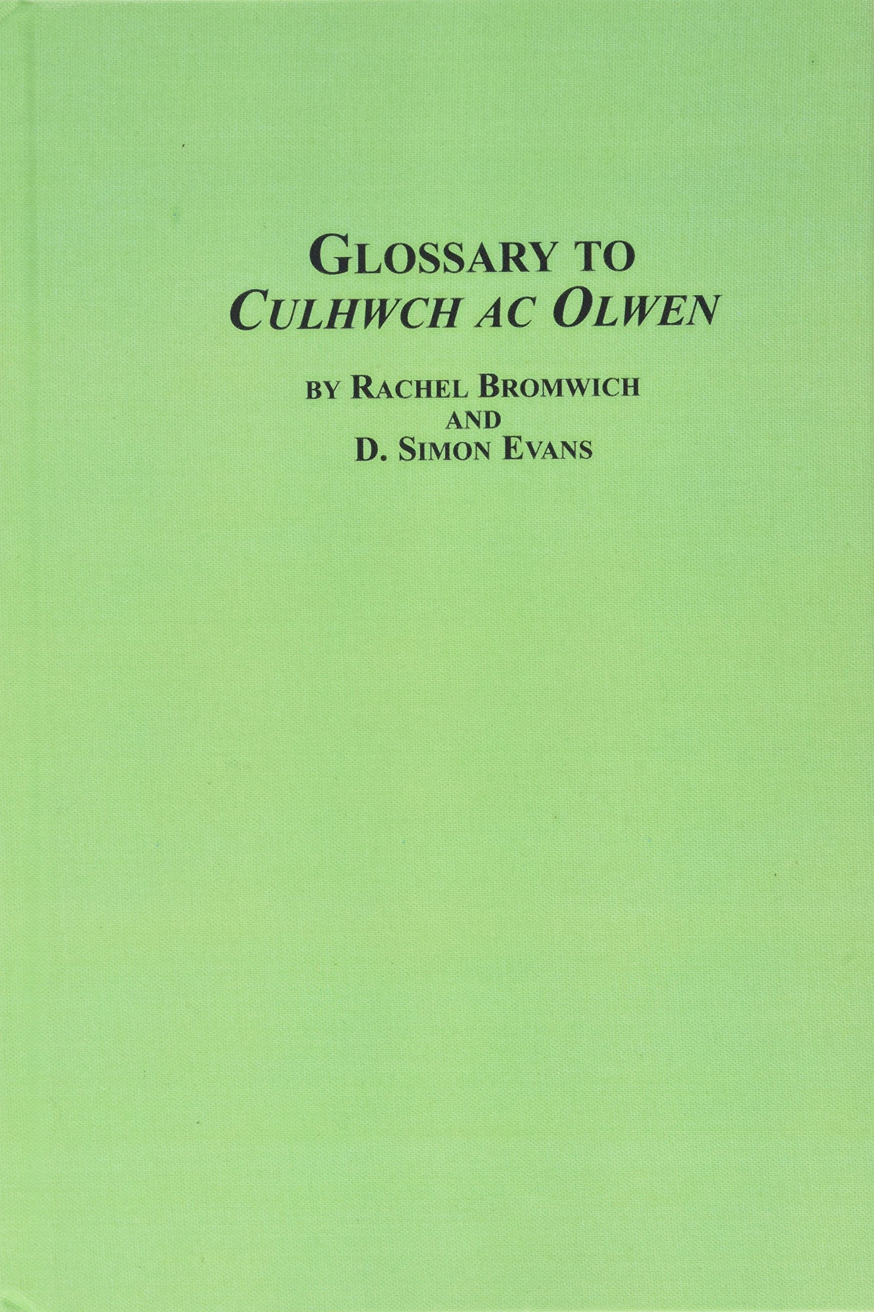 Glossary to Culhwch ac Olwen