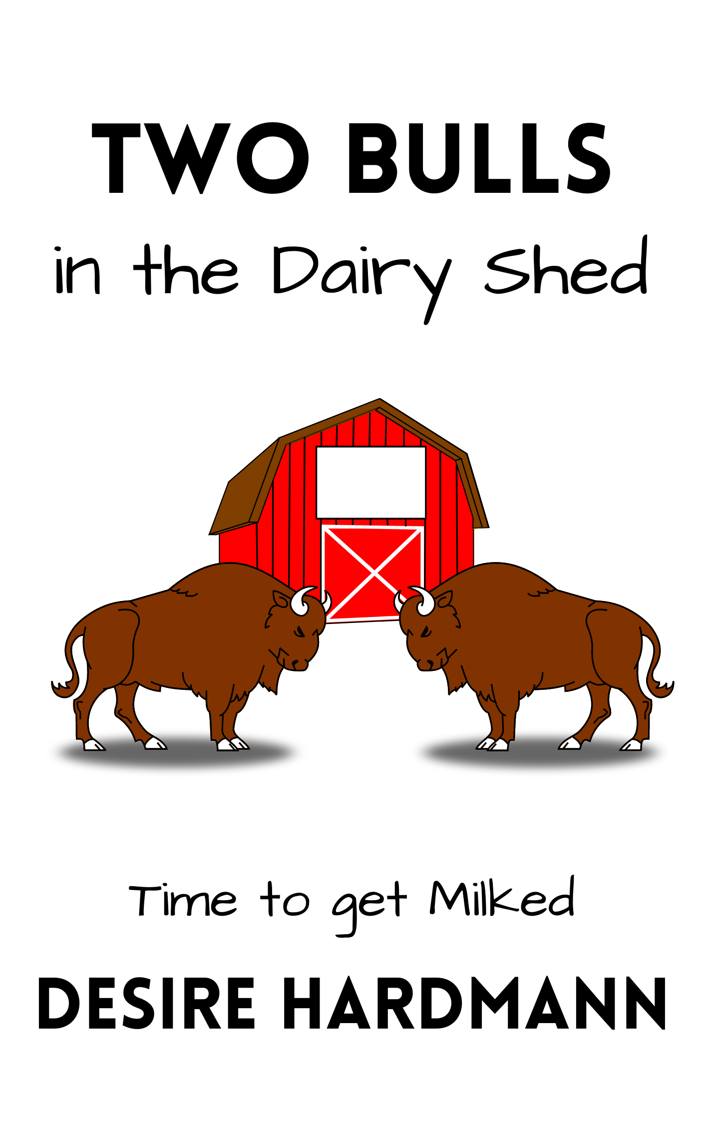 Two Bulls in the Dairy Shed: A Short Erotic Romp (#2)