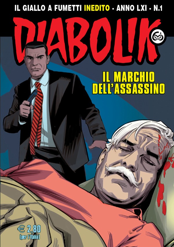 Diabolik Anno LXI n. 1: Il marchio dell'assassino (Paperback)