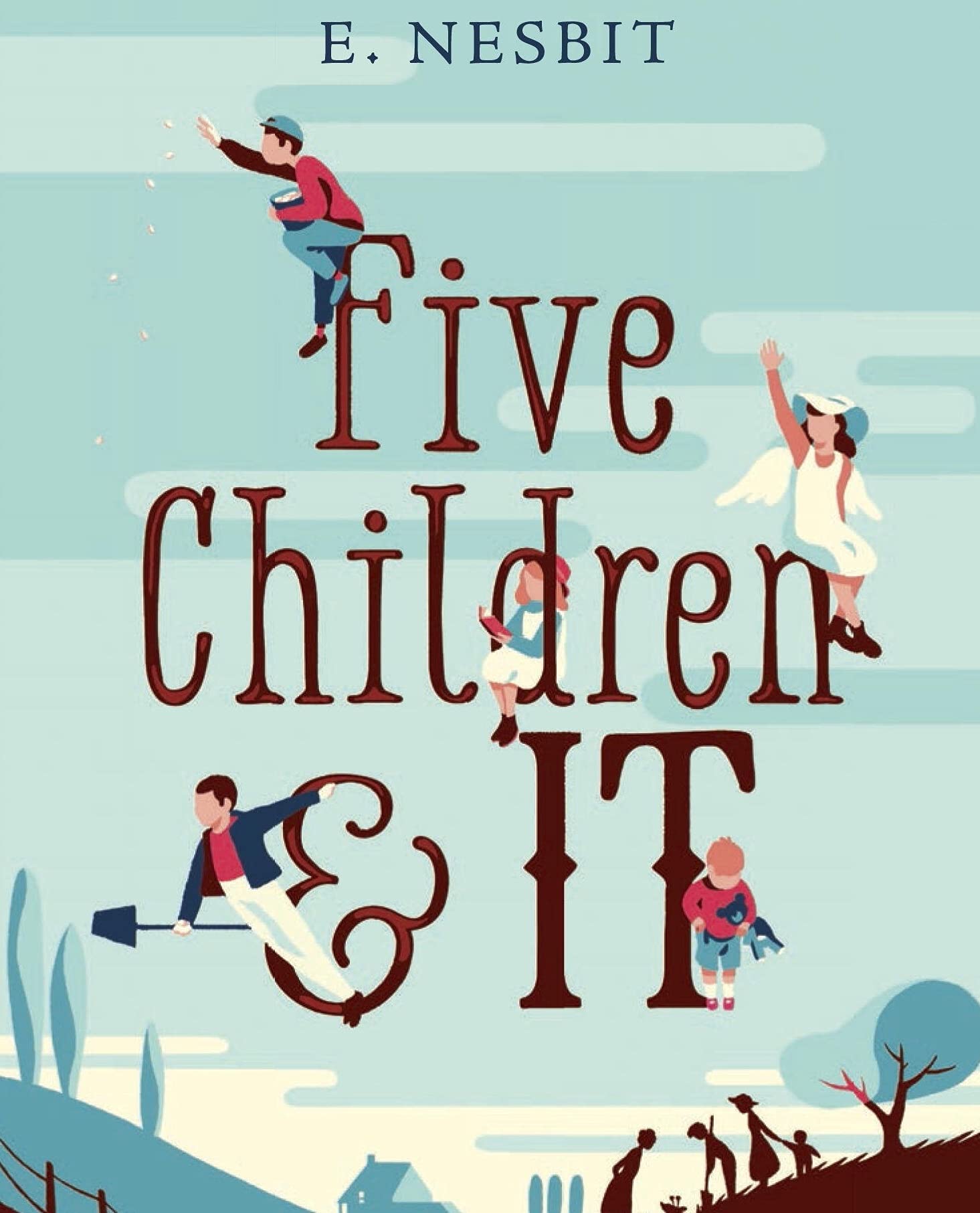 Five Children and It: E. Nesbit (Classics, Literature) [Annotated]