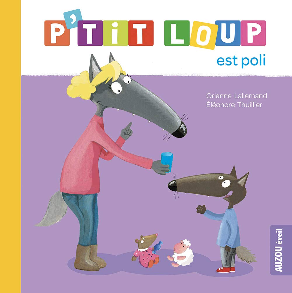 P'tit Loup est poli NED (Paperback)