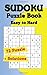 Sudoku Puzzle Book Easy to ...