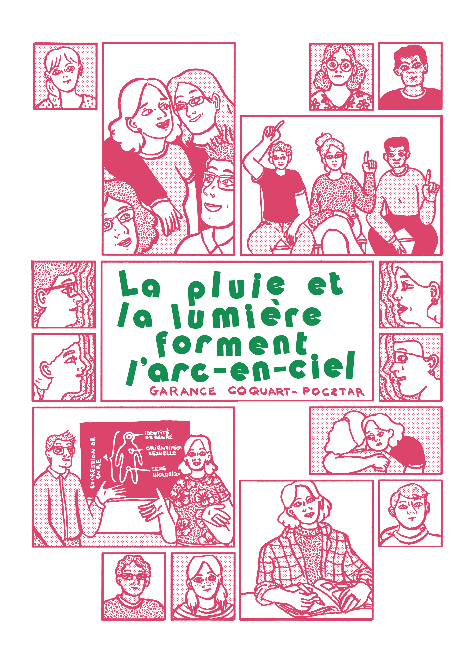 La pluie et la lumière forment-l'arc-en-ciel (Hardcover)