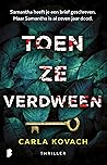 Toen ze verdween