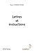 Lettres et instructions