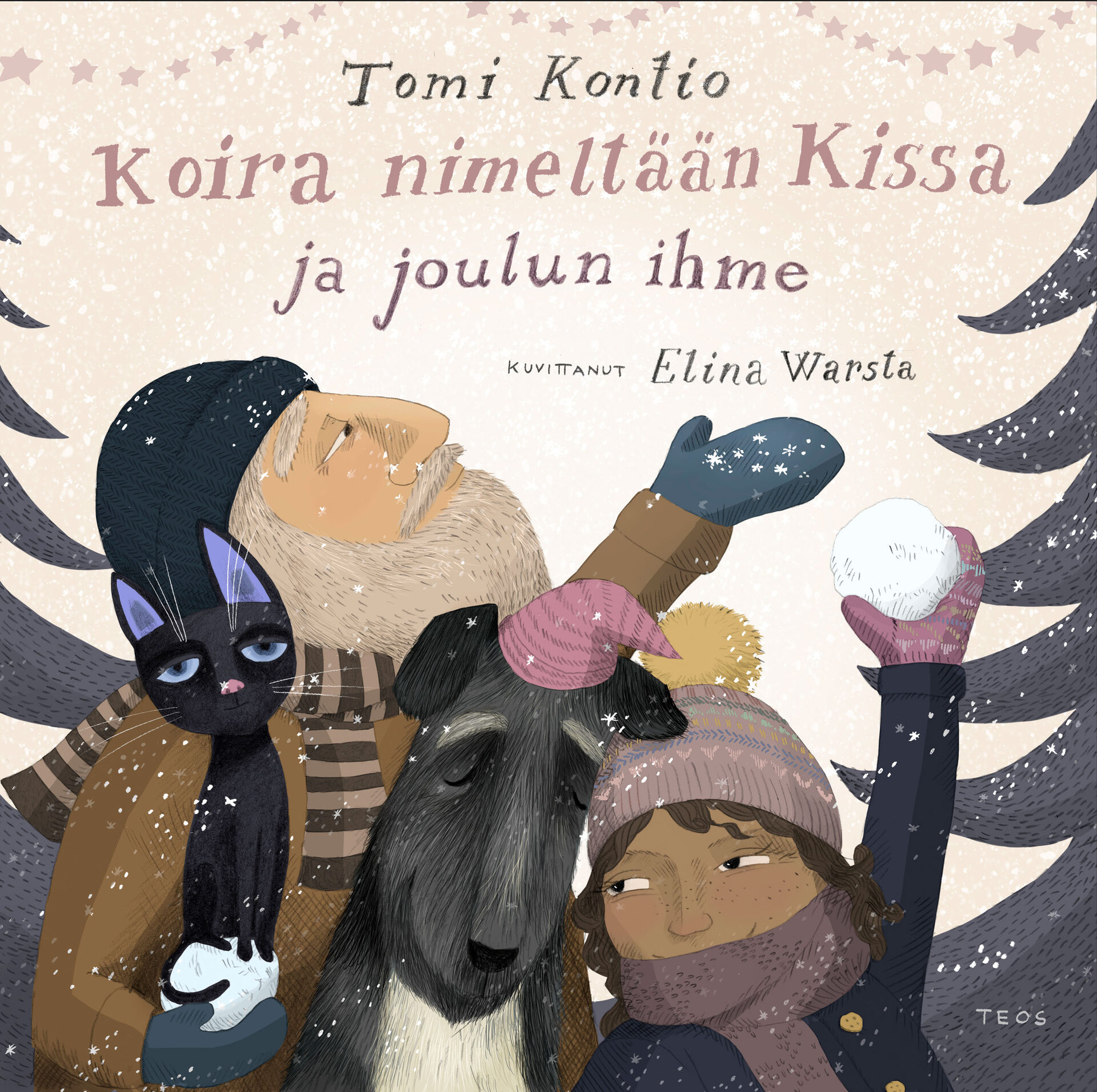 Koira nimeltään Kissa ja joulun ihme (Hardcover)