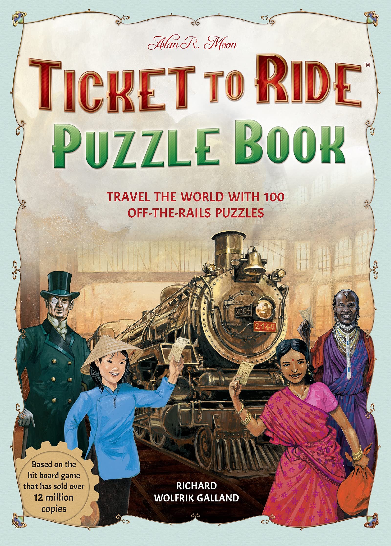 Ticket to Ride Puzzle Book: Travel the World with 100 Off-the-Rails Puzzles (Paperback)