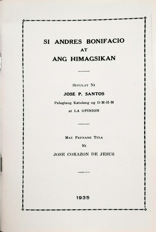 Si Andres Bonifacio at ang Himagsikan