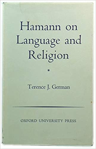 Hamann on Language and Religion (Hardcover)