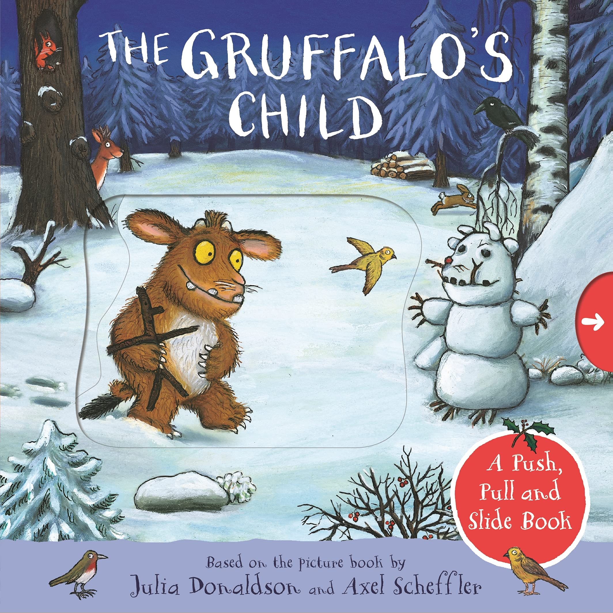 The Gruffalo's Child: A Push, Pull and Slide Book (Board book)
