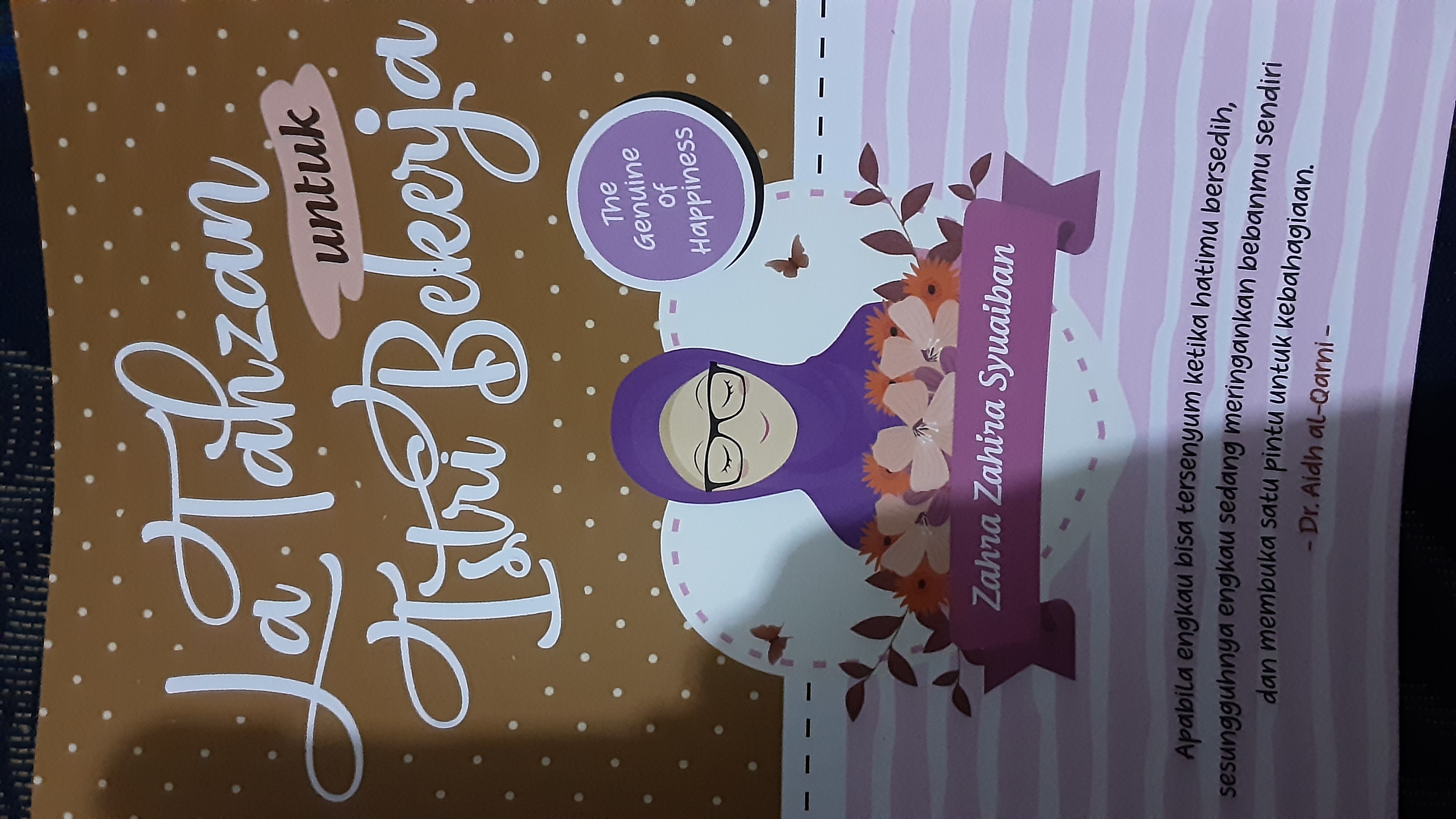 La tahzan untuk istri bekerja