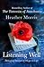 Listening Well Bringing Stories of Hope to Life by Heather Morris