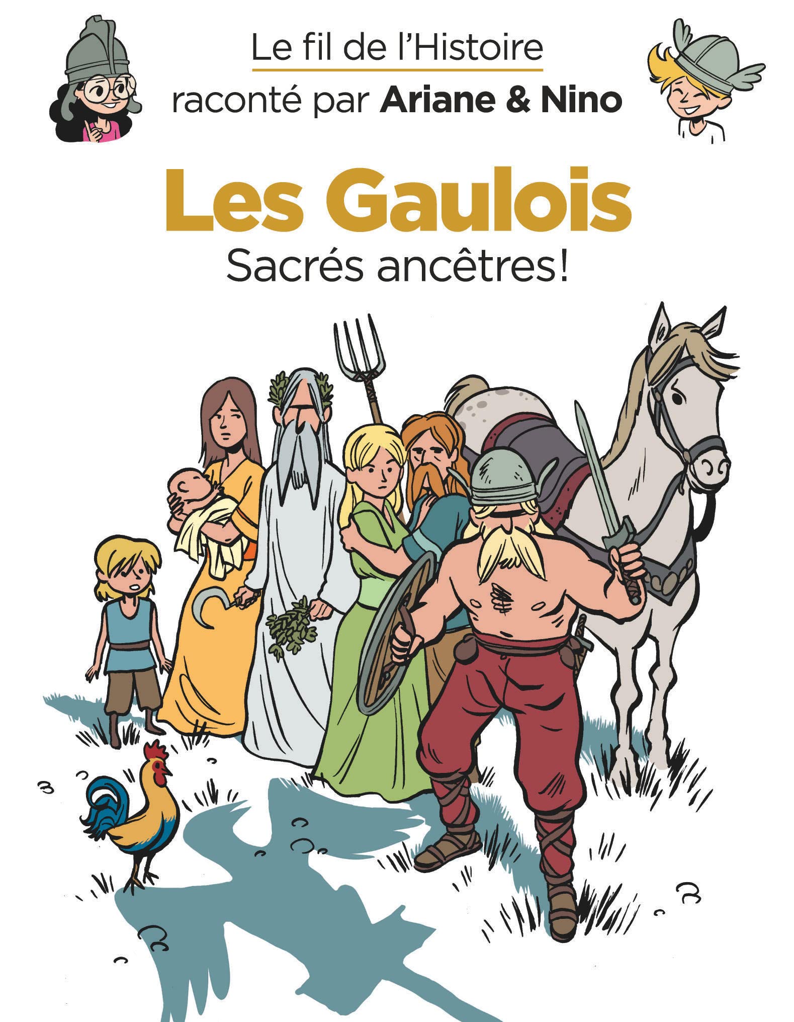 Le fil de l'Histoire raconté par Ariane & Nino - Les Gaulois (Hardcover)