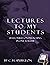 LECTURES TO MY STUDENTS. (Applying truths).