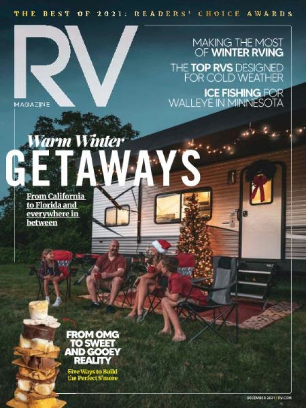 RV Magazine December 2021 Warm Winter Getaways (Paperback)