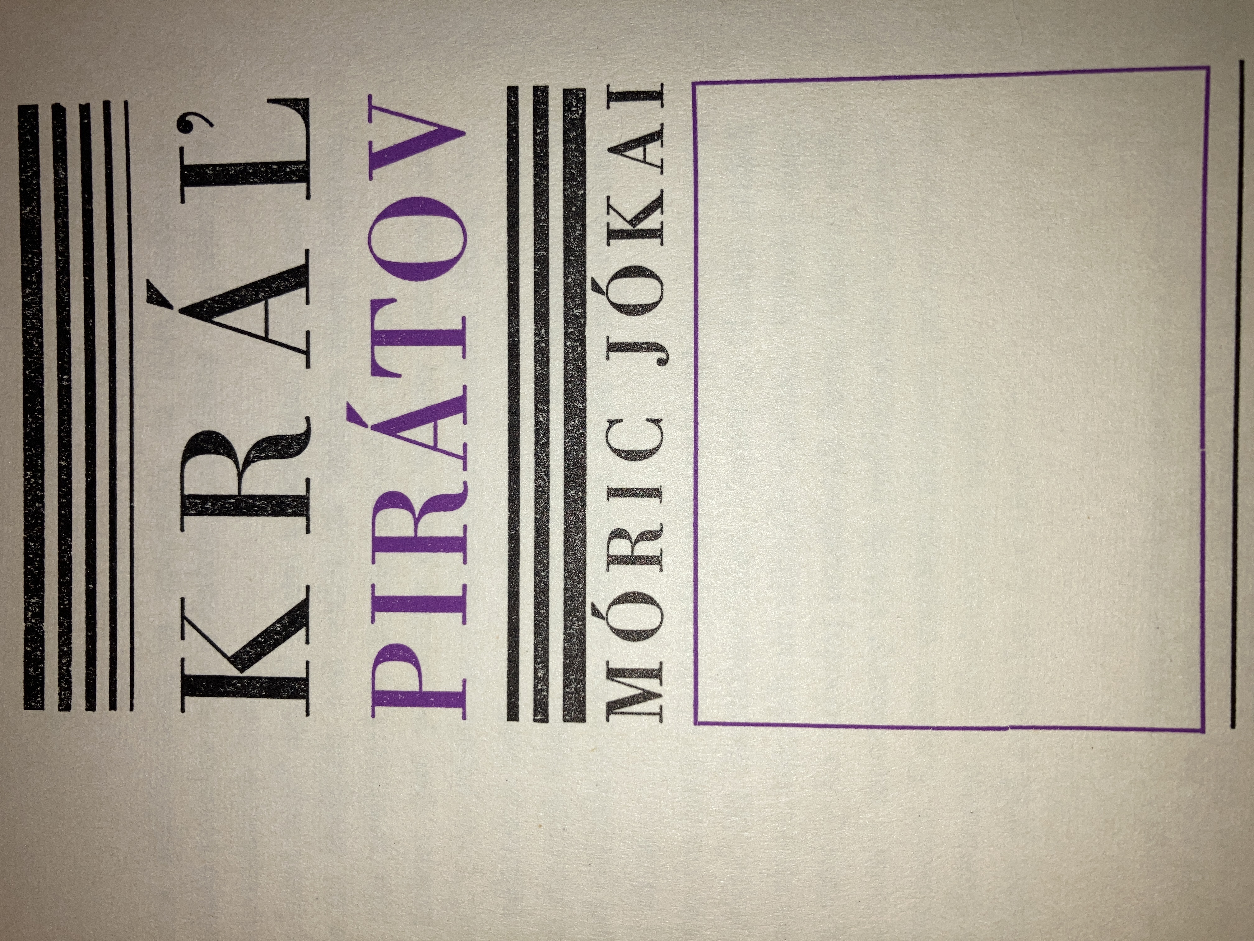 Kráľ pirátov (Unknown Binding)