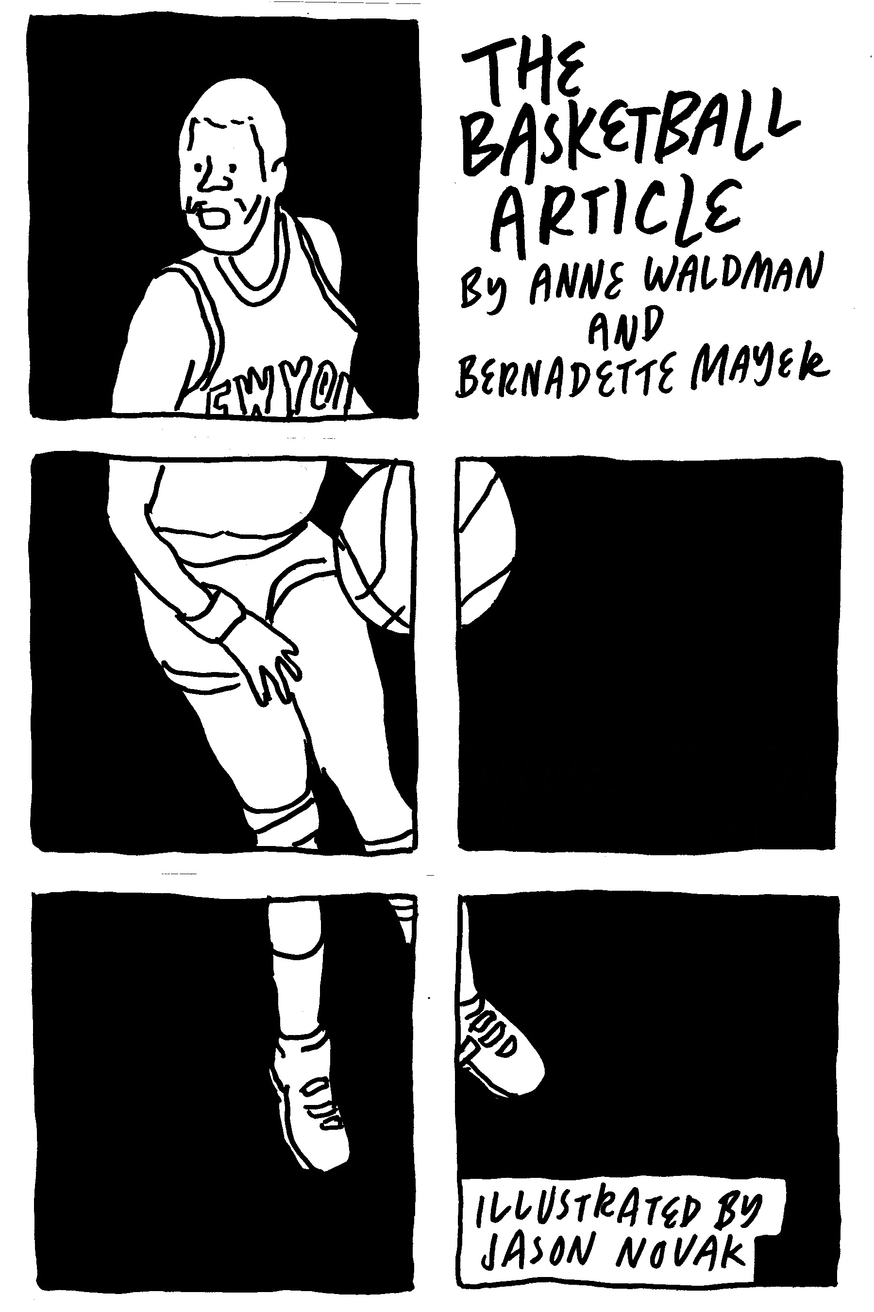 The Basketball Article Comic Book