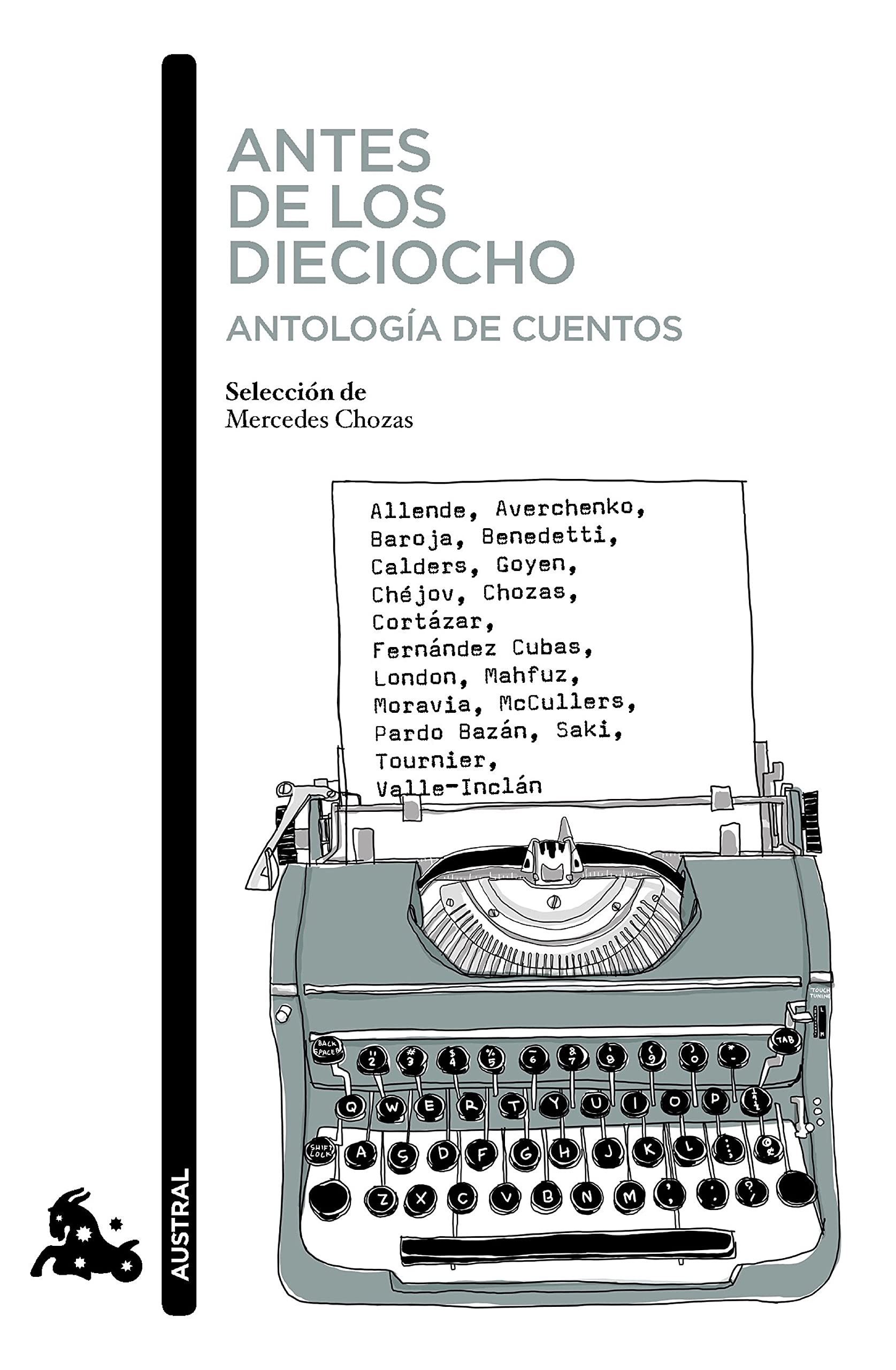 Antes de los dieciocho. Antología de cuentos (Paperback)