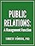 Public Relations: A Management Function