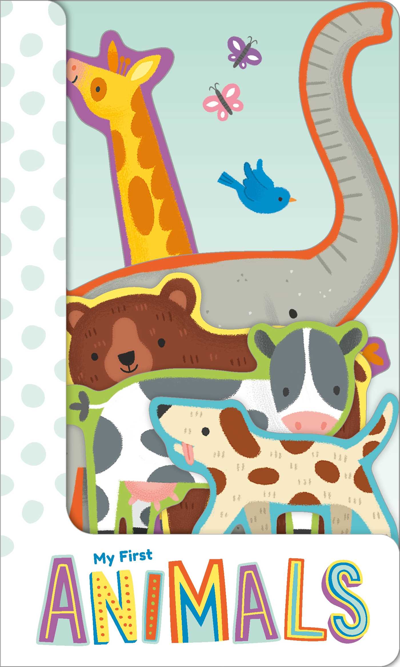 My First Animals: Chunky 3D Shapes Book (Board Book)
