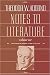 Notes on literature, vol. 1