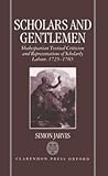 Scholars and Gentlemen: Shakespearean Textual Criticism and Representations of Scholarly Labour, 1725-1765