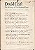 Druid Craft: The Writing of the Shadowy Waters; Manuscripts of W.B. Yeats