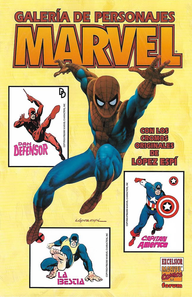 Galería de Personajes Marvel