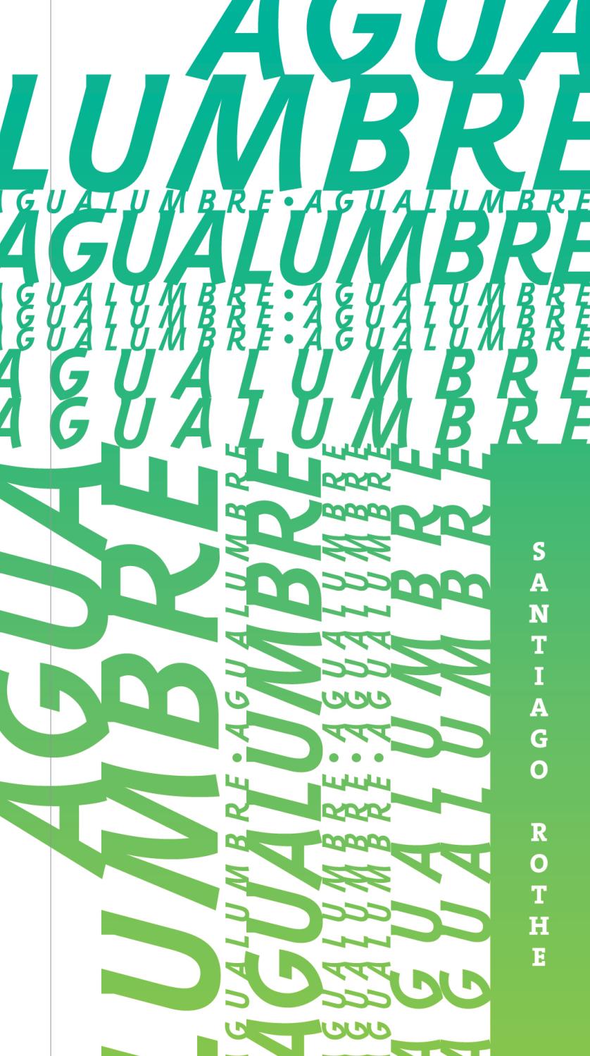 Agualumbre (Paperback)