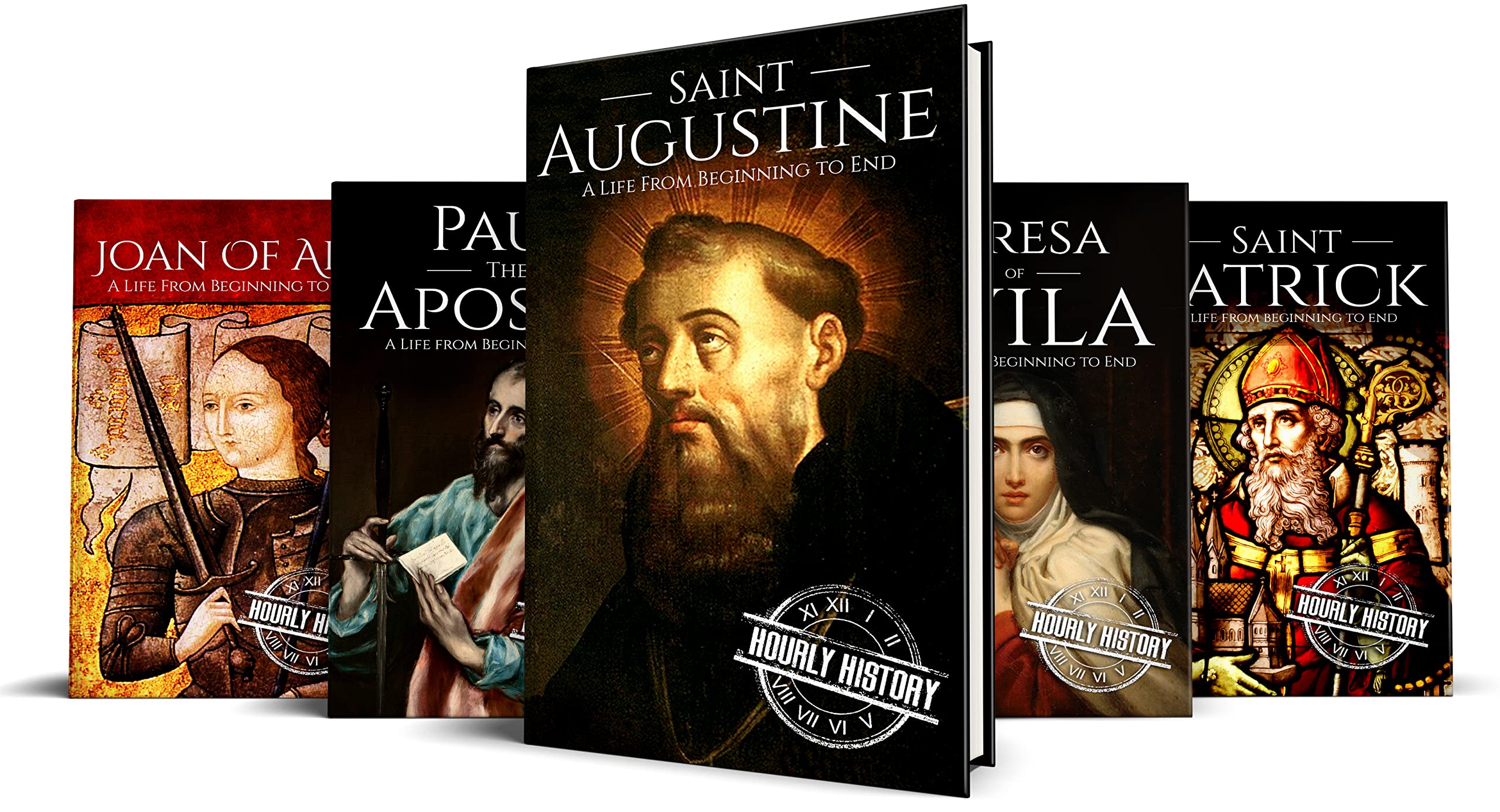 Biographies of Saints: Saint Augustine, Paul the Apostle, Teresa of Ávila, Saint Patrick, Joan of Arc (Kindle Edition)