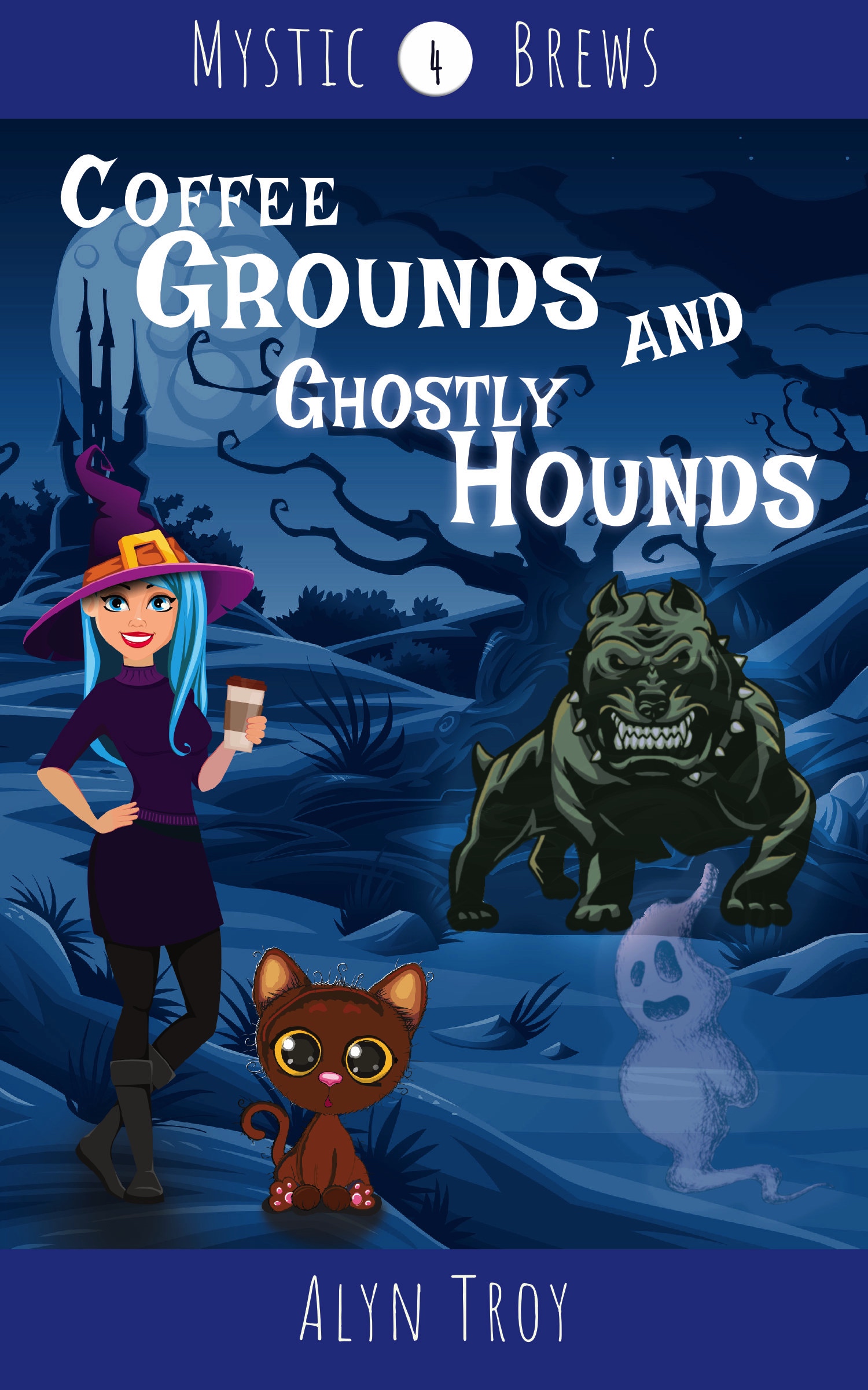 Coffee Grounds and Ghostly Hounds