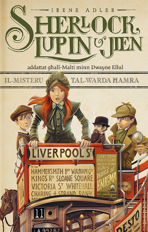 Sherlock, Lupin u Jien: Il-Misteru tal-Warda Ħamra (3) (Sherlock, Lupin & Io #3)