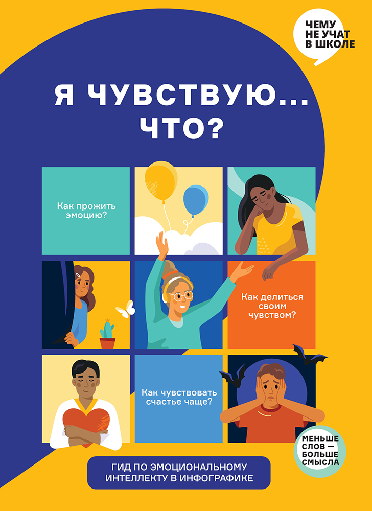 Я чувствую… Что? Книга-гид по эмоциональному интеллекту в инфографике