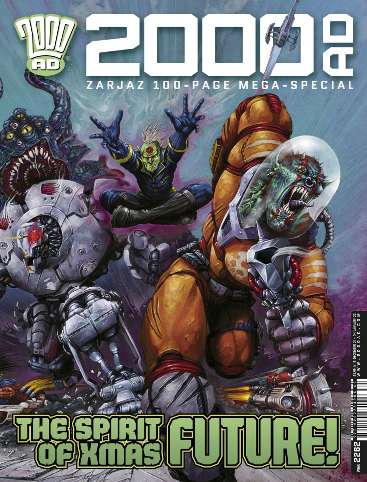 2000 AD Prog 2262 - The Spirit of Xmas Future!