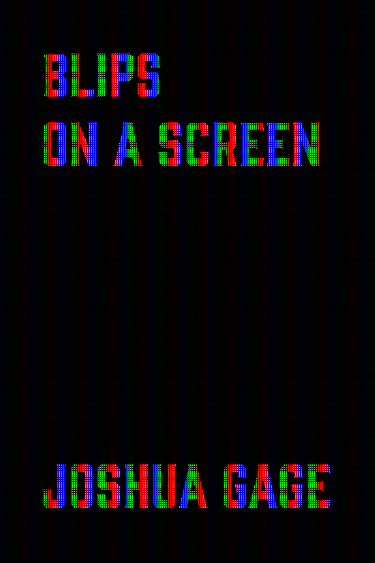 blips on a screen