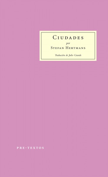 Portada de Ciudades, de Stefan Hertmans