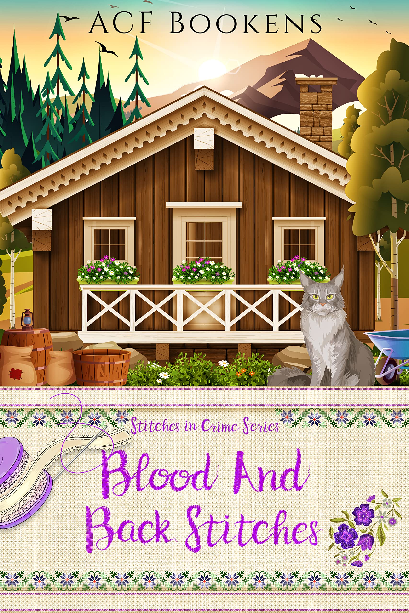 Blood and Back Stitches (Stitches in Crime #7)
