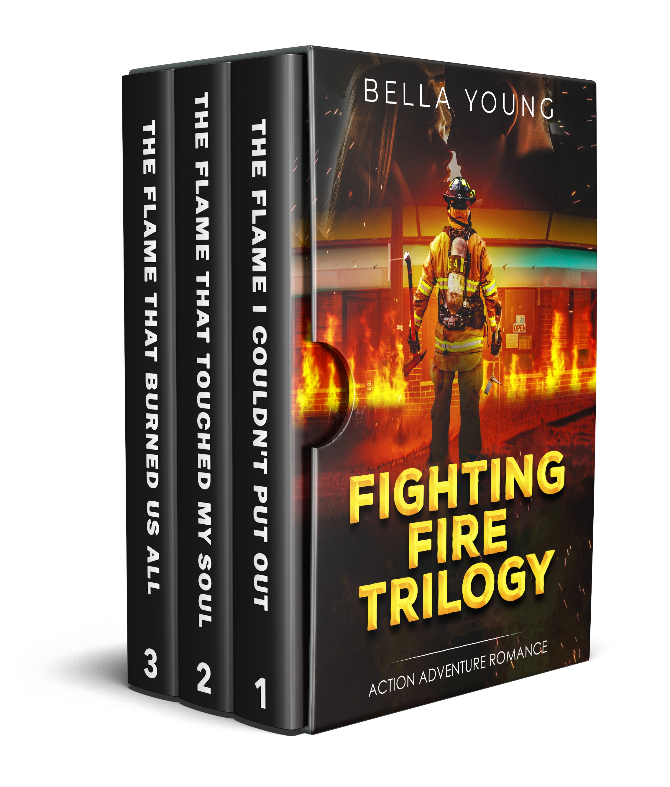 Fighting Fire Trilogy (Action Adventure Romance)