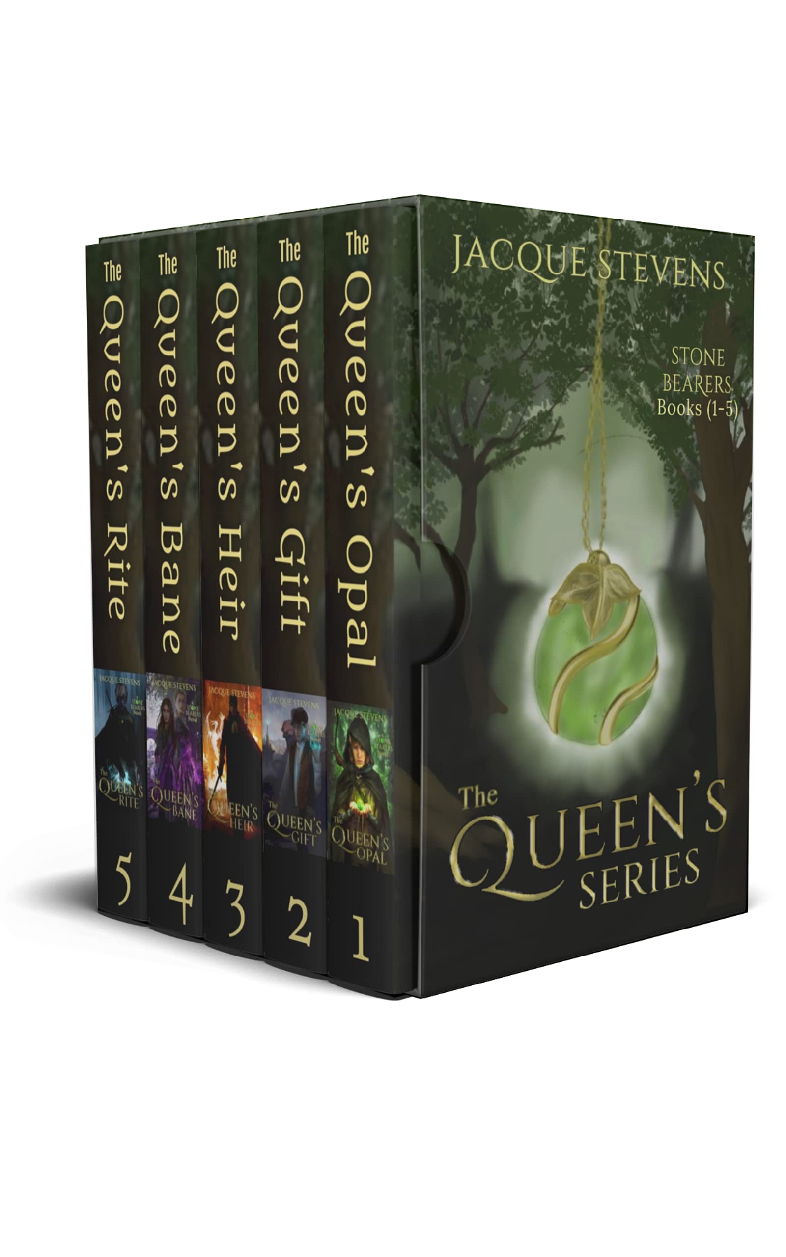 The Queen's Series: A Young Adult Epic Fantasy Adventure Books 1-5 (Stone Bearers)