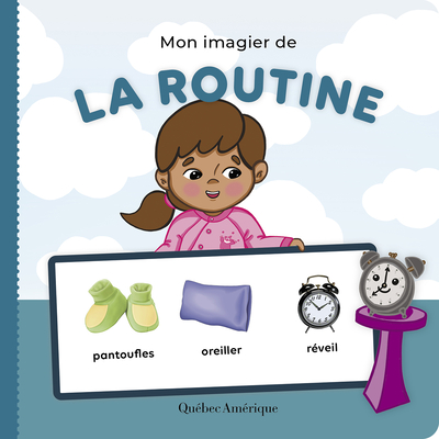 Mon imagier de la routine (Bébé futé, 2) (French Edition)
