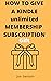 How to give a kindle unlimi...