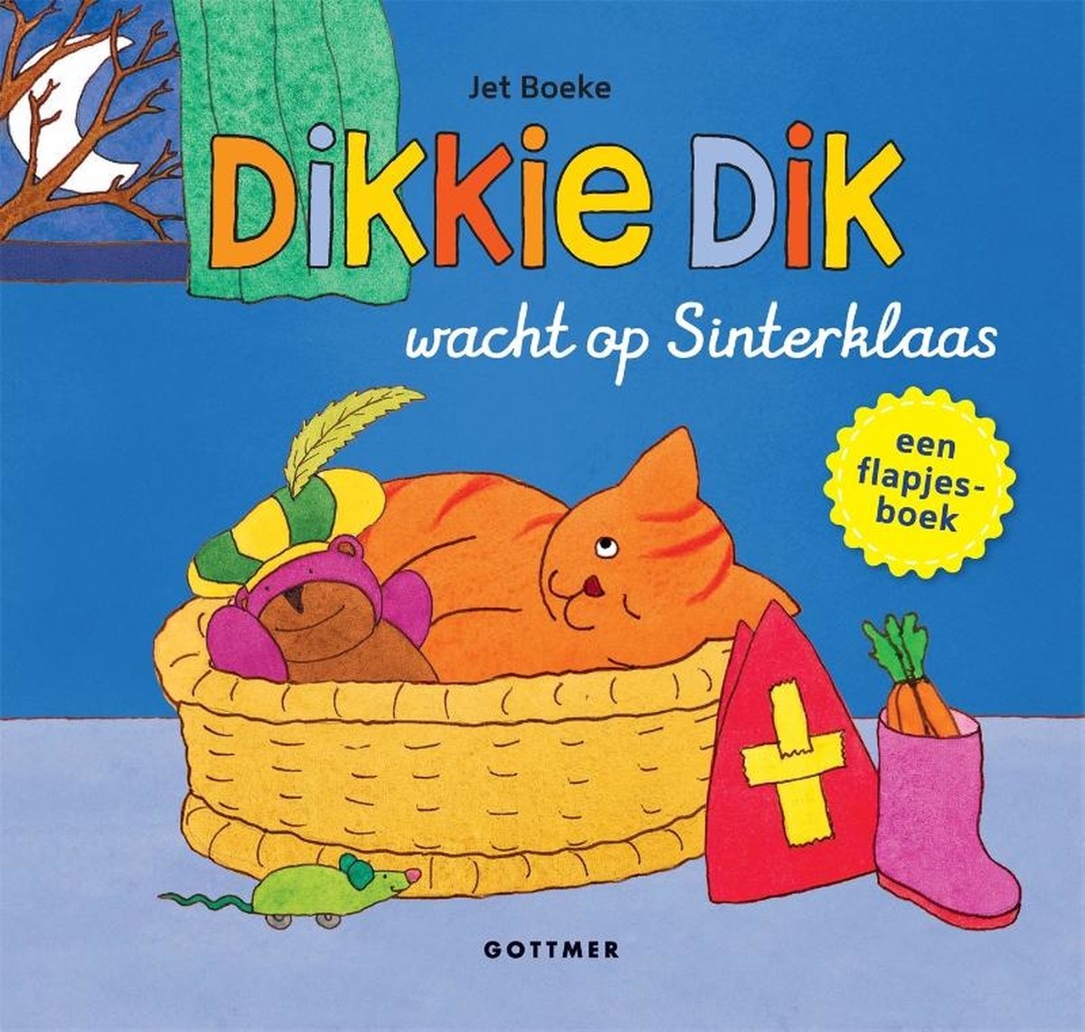 Dikkie dik wacht op Sinterklaas (Hardcover)