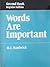 Words are Important Second Book by Irwin