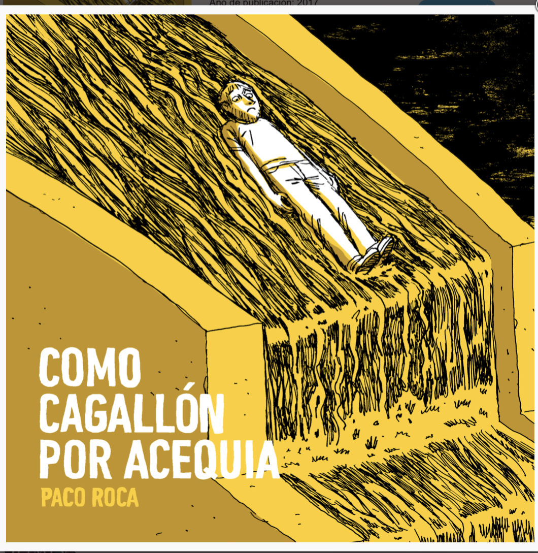 Como cagallón por acequia