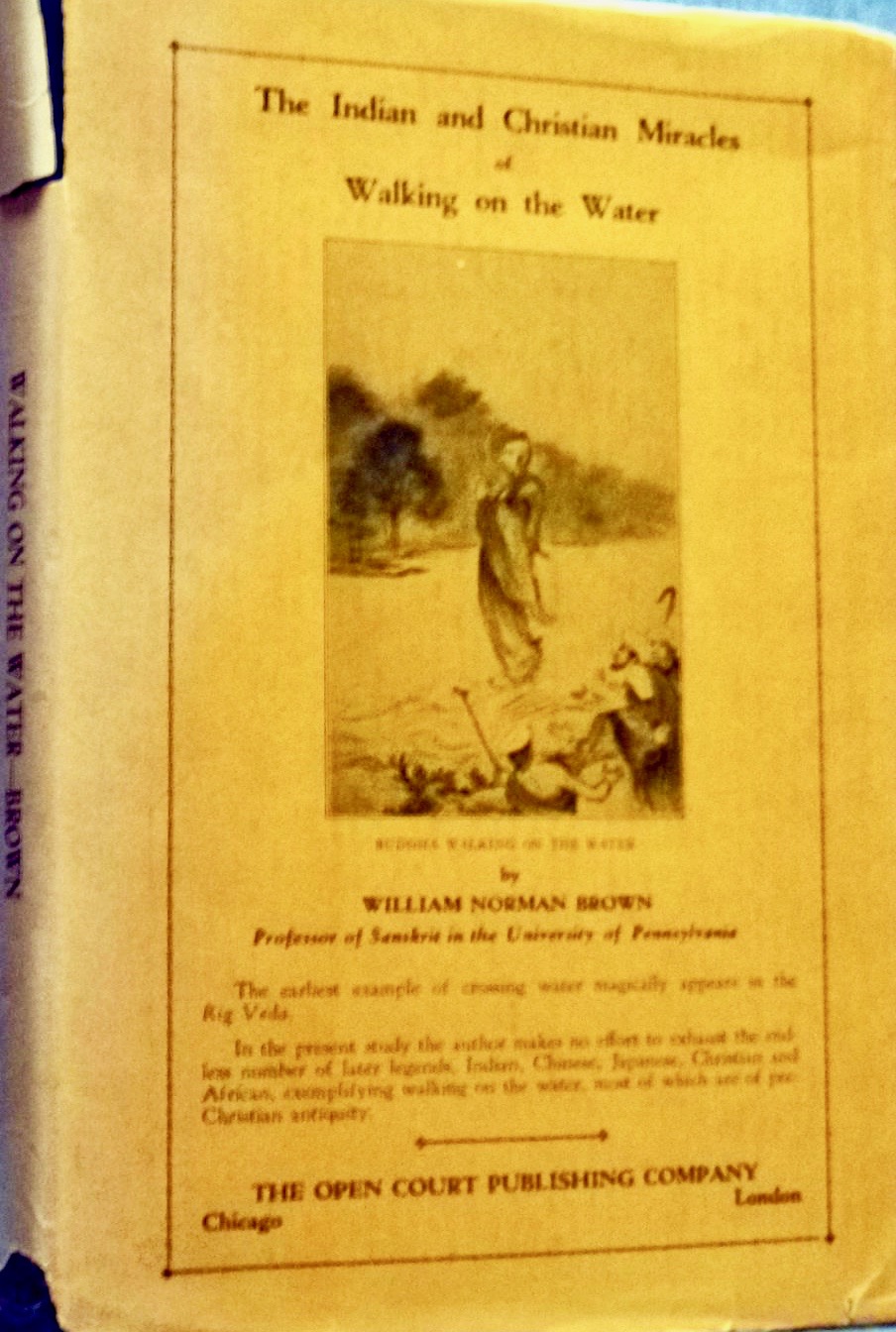 The Indian and Christian Miracles of Walking on the Water (Hardcover)