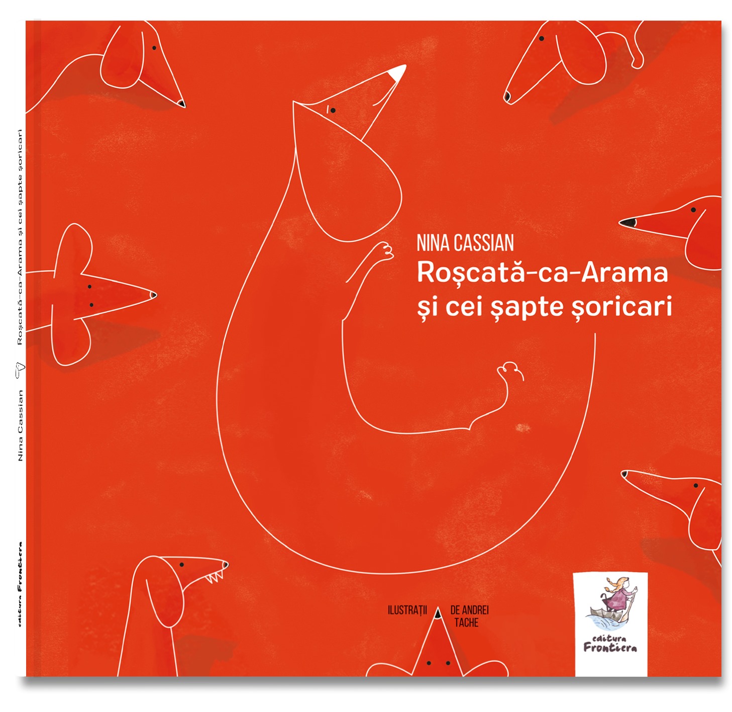 Roșcată-ca-Arama și cei șapte șoricari (Hardcover)
