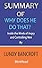 Summary of Why Does He Do That? by Lundy Bancroft: Inside the Minds of Angry and Controlling Men