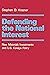 Defending the National Interest: Raw Materials Investments and U.S. Foreign Policy (Center for International Affairs, Harvard University)
