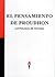 El pensamiento de Proudhon -