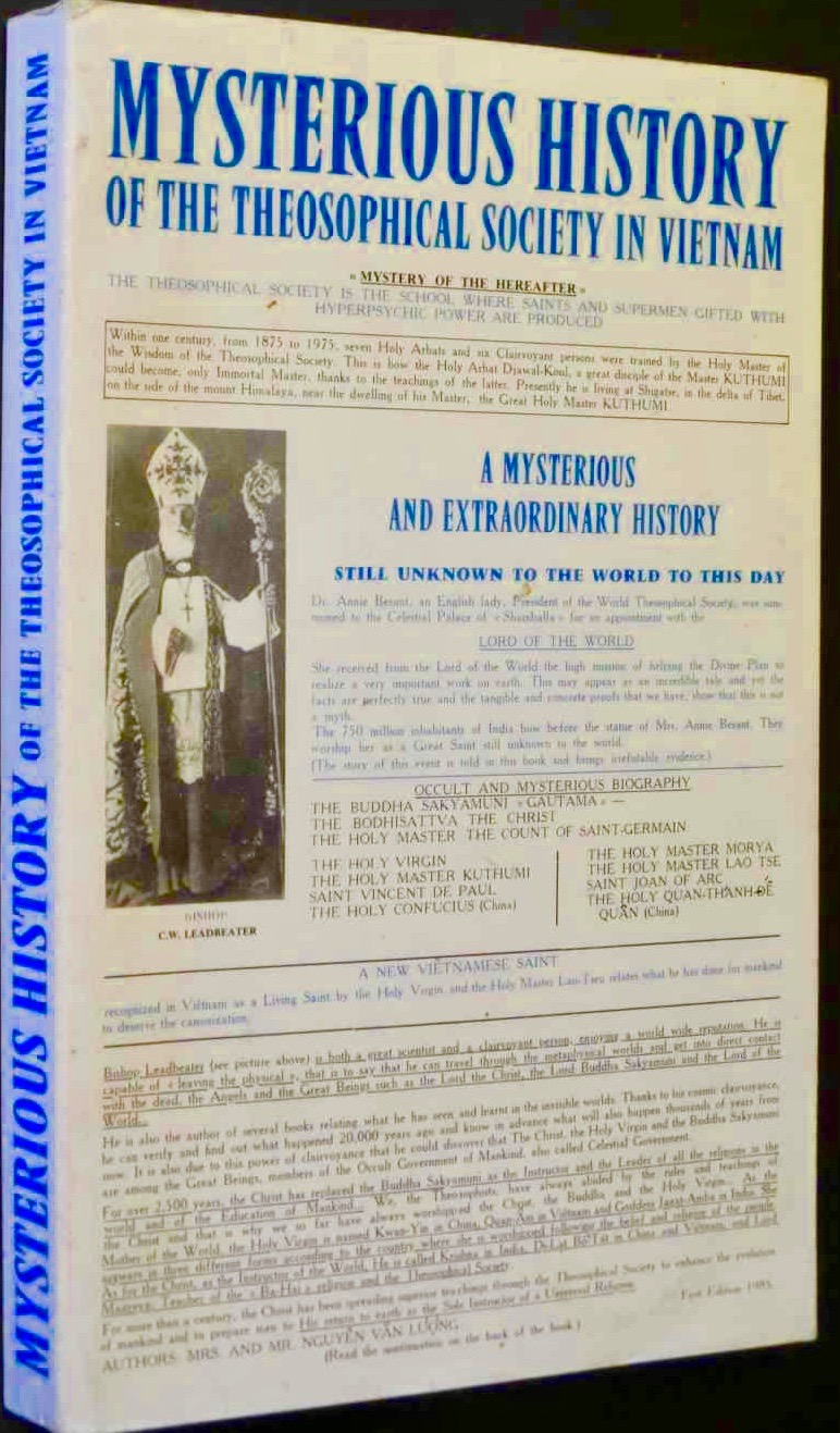 Mysterious History of the Theosophical Society in Vietnam (Paperback)
